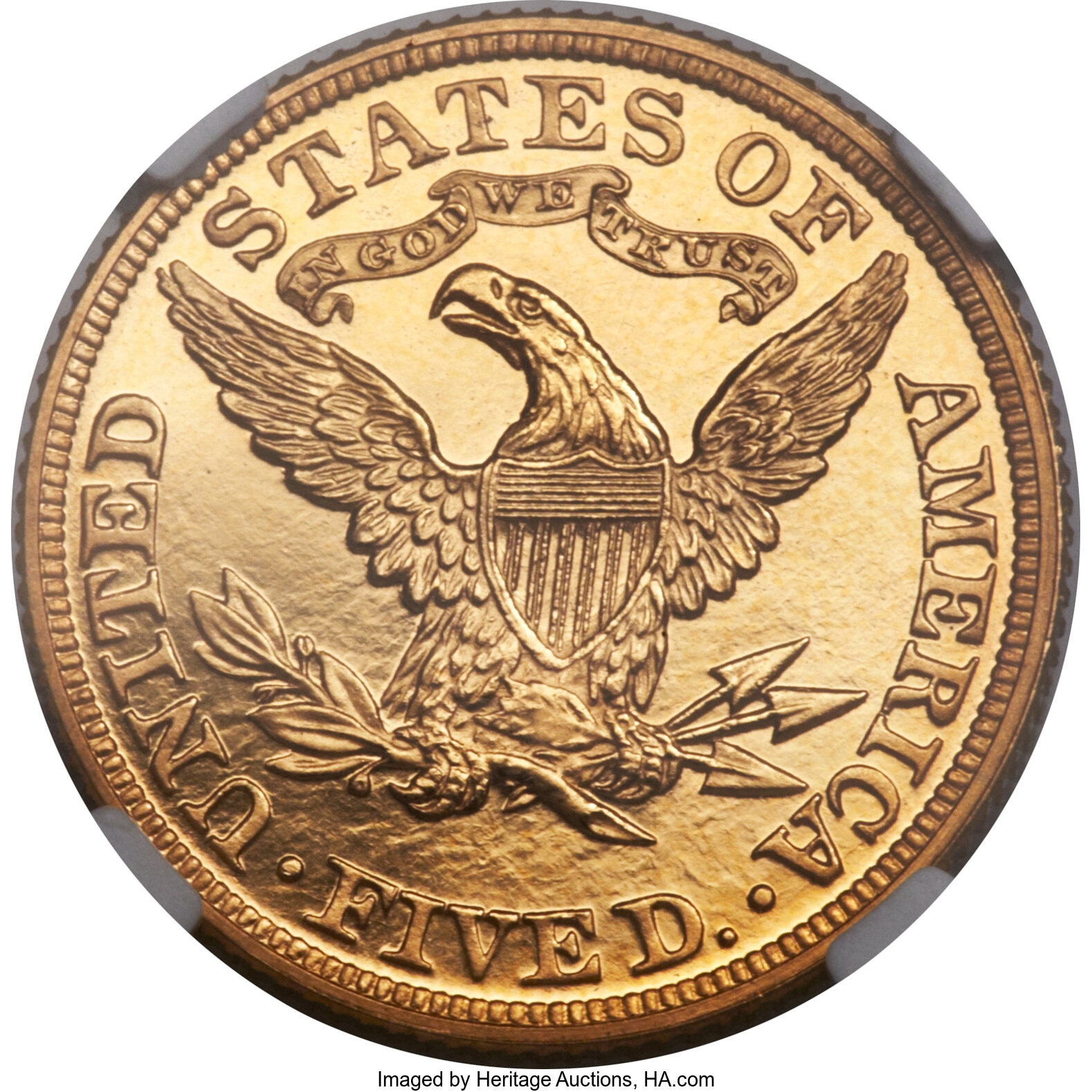 image for: 1894 $5 PR66 Ultra Cameo NGC....