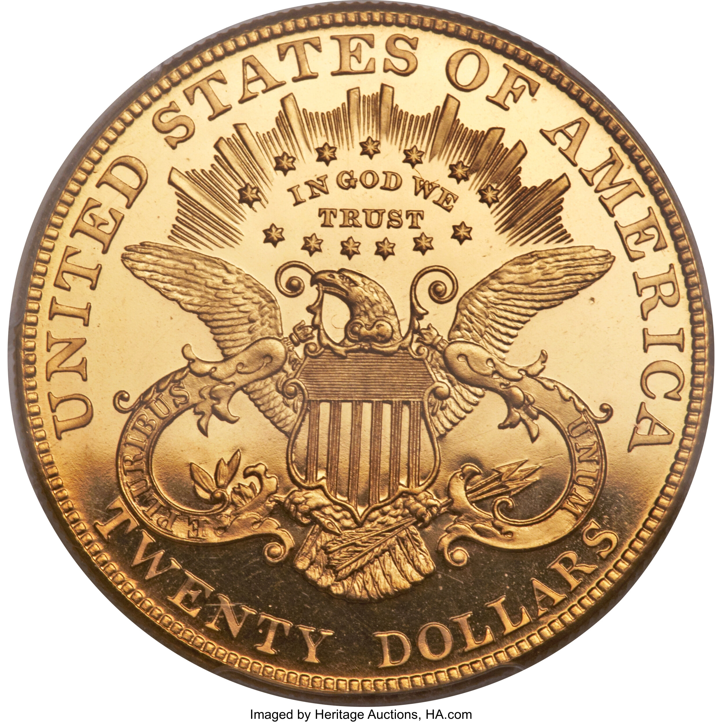 image for: 1907 $20 Liberty PR64+ Cameo PCGS. CAC....