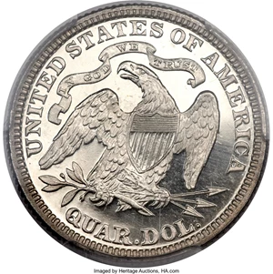 image for: 1882 25C PR66 Deep Cameo PCGS. CAC....