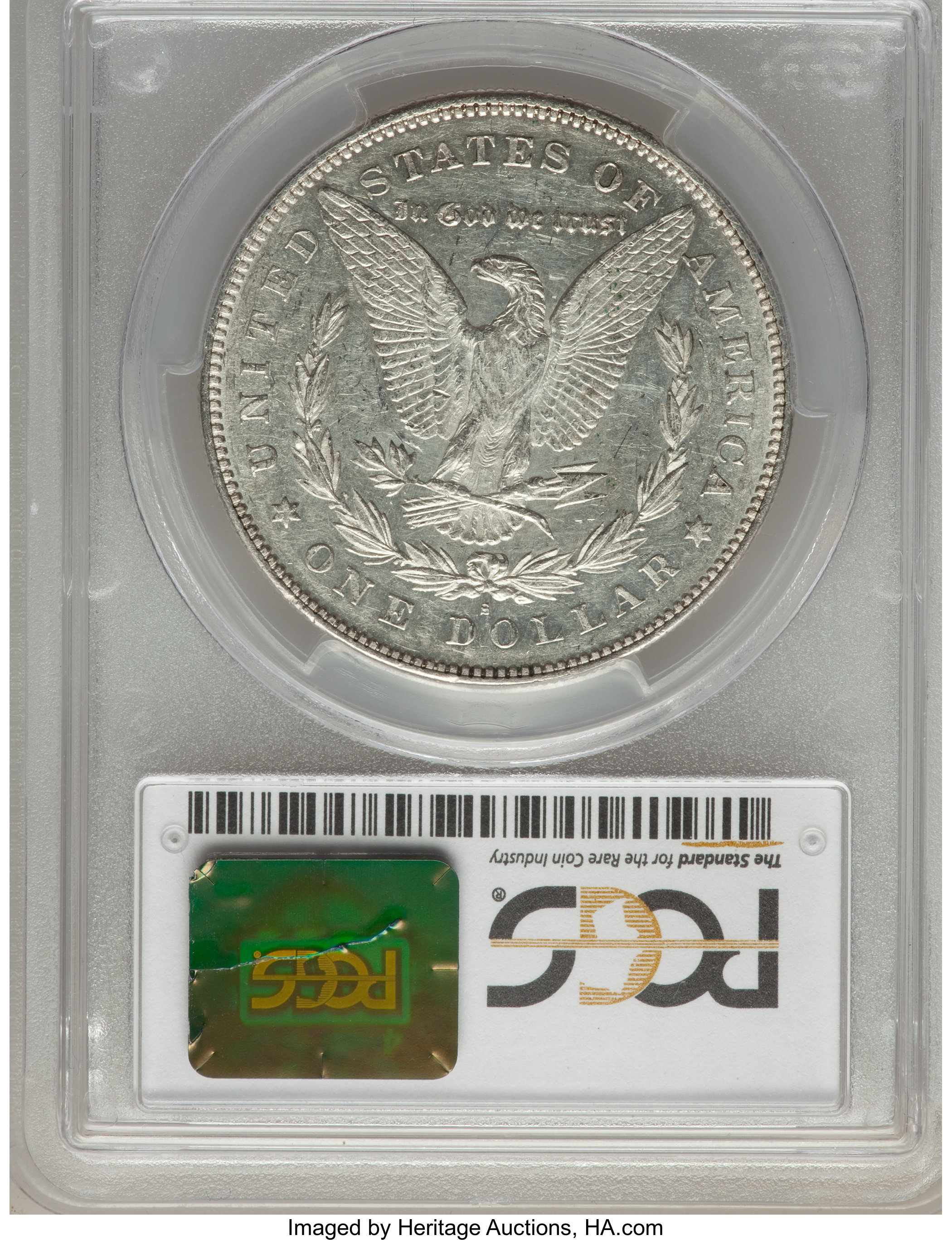 image for: 1878-S $1 Long Arrow Shaft, VAM-59, AU53 PCGS Secure....