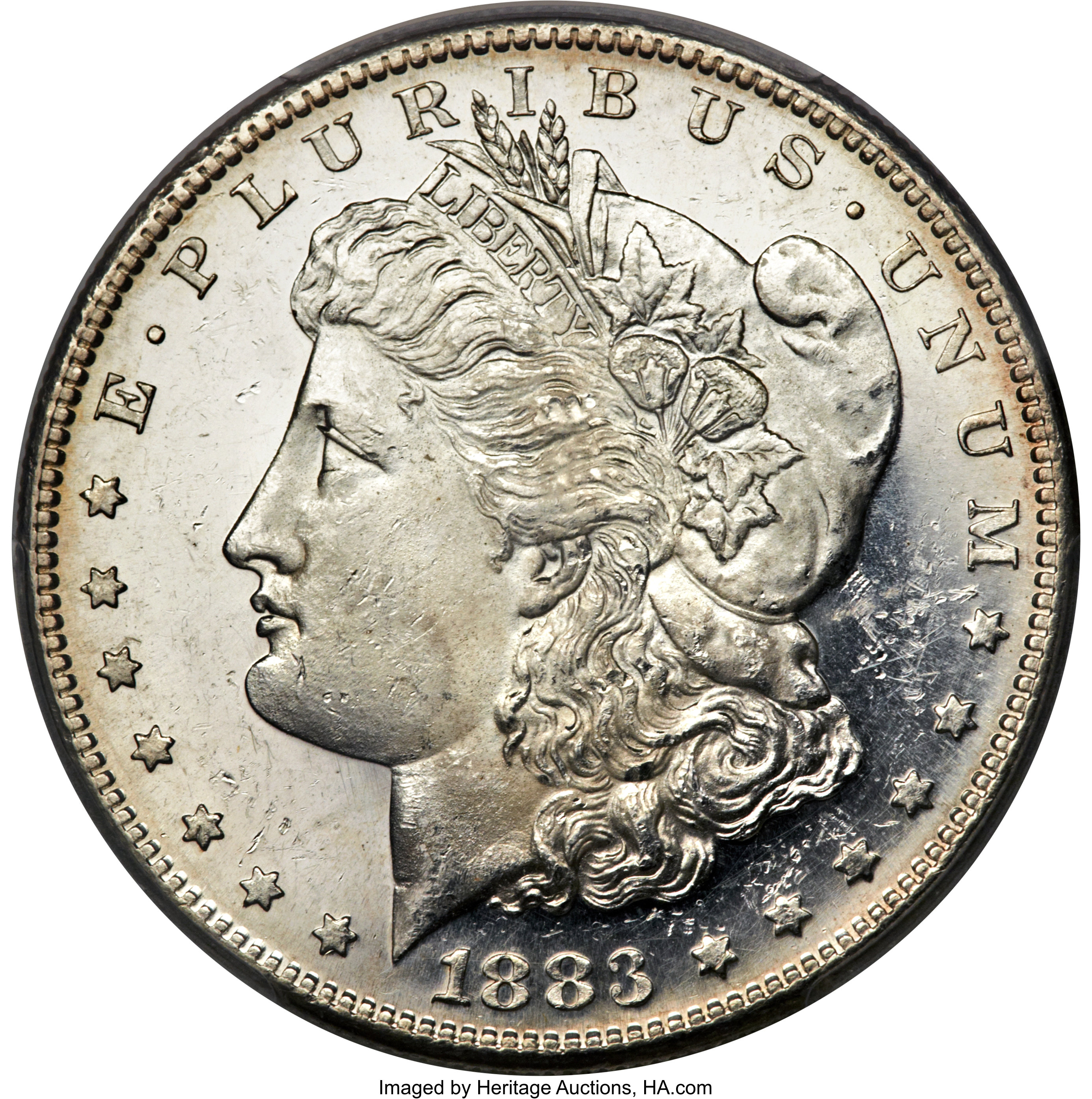 image for: 1883-S $1 MS63 Prooflike PCGS. CAC....