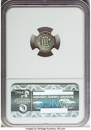 image for: 1868 3CS PR61 Ultra Cameo NGC. NGC Census: (1/1). PCGS Population (0/1). ...