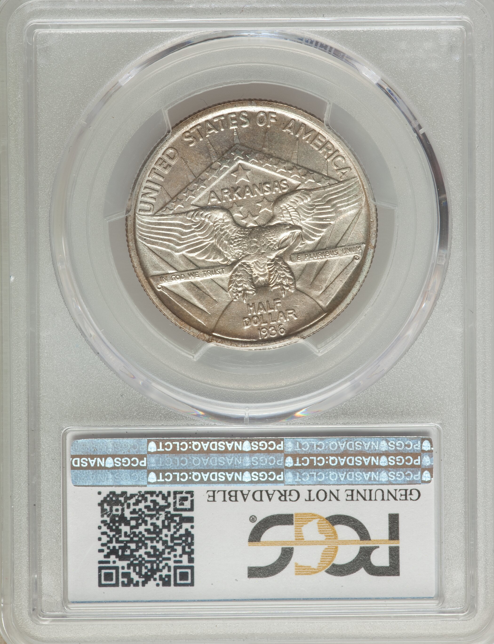 1936 50c Arkansas XF40 thumbnail 2