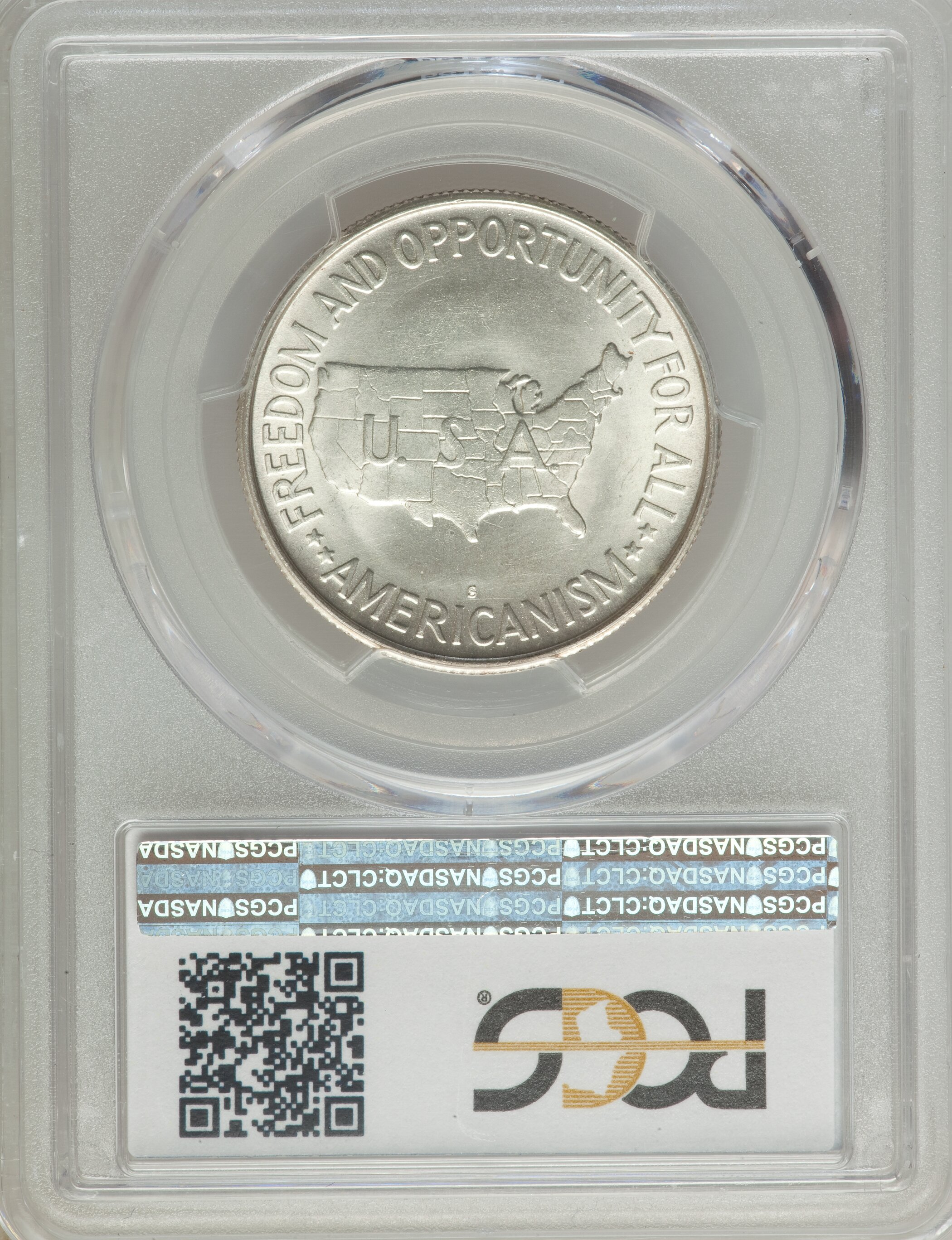 1952-S 50c Washington-Carver AU55 thumbnail 11