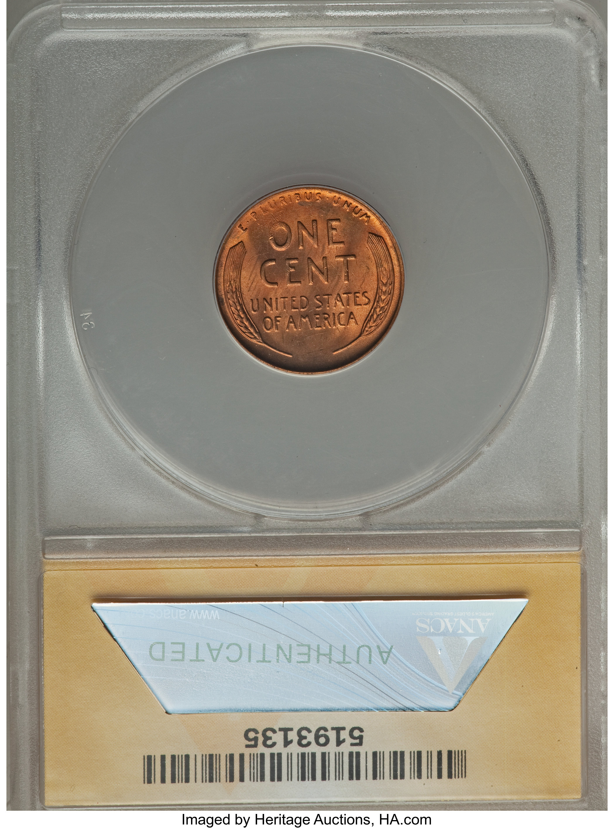 1953-S 1c MS RD MS63 RD CAC thumbnail 15