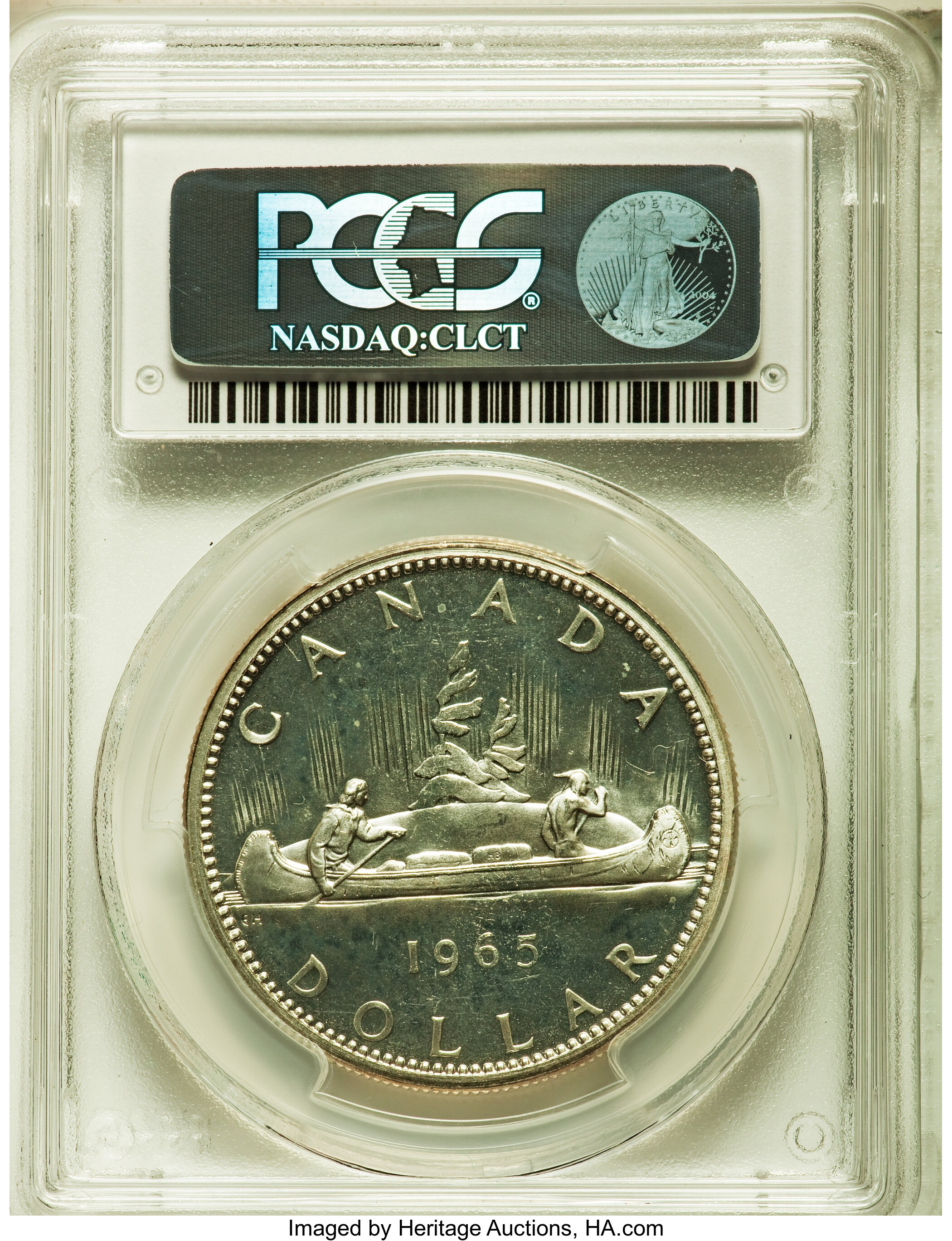 image for: Elizabeth II Prooflike Dollar 1965 PL66 PCGS