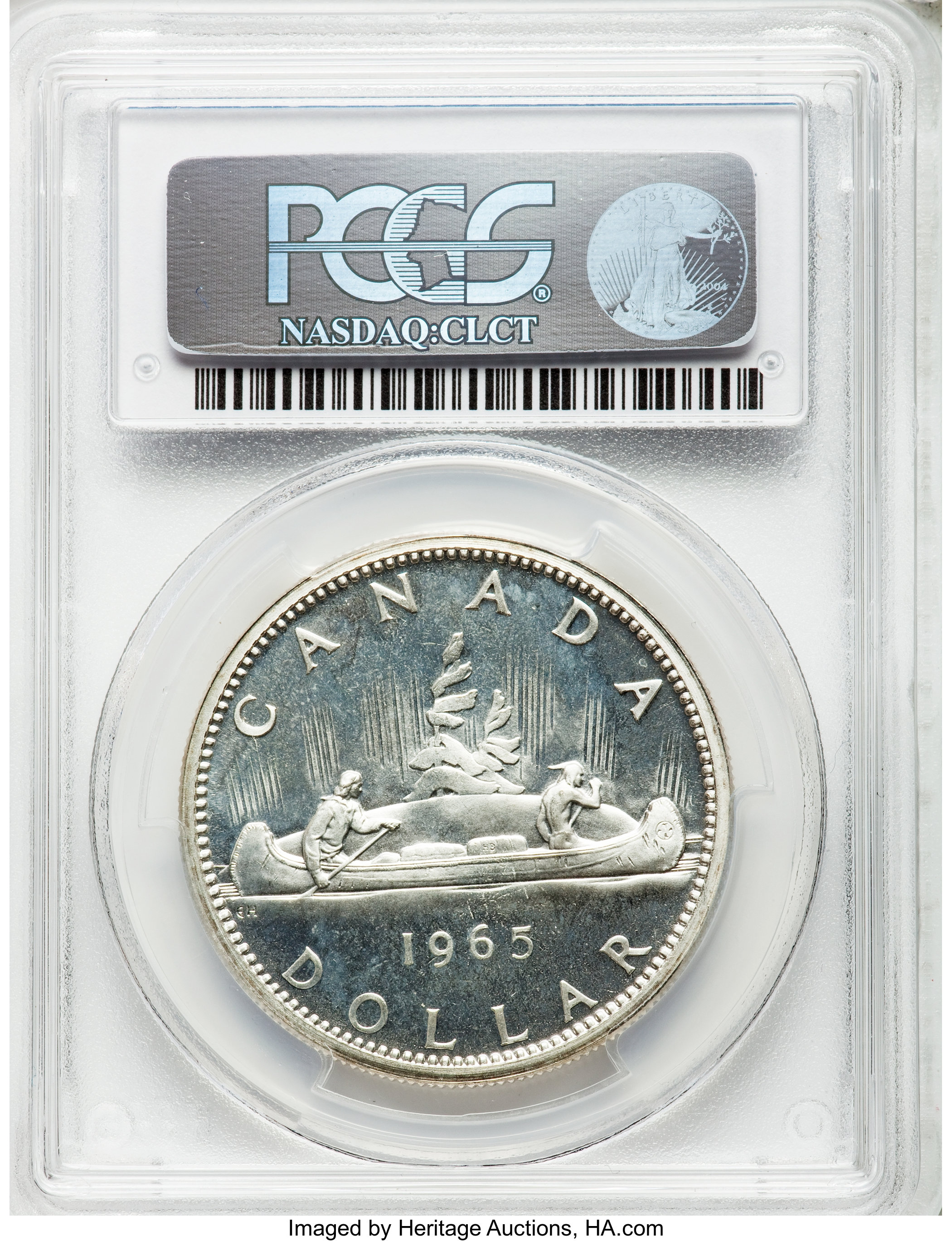 image for: Elizabeth II Prooflike Dollar 1965 PL67 PCGS