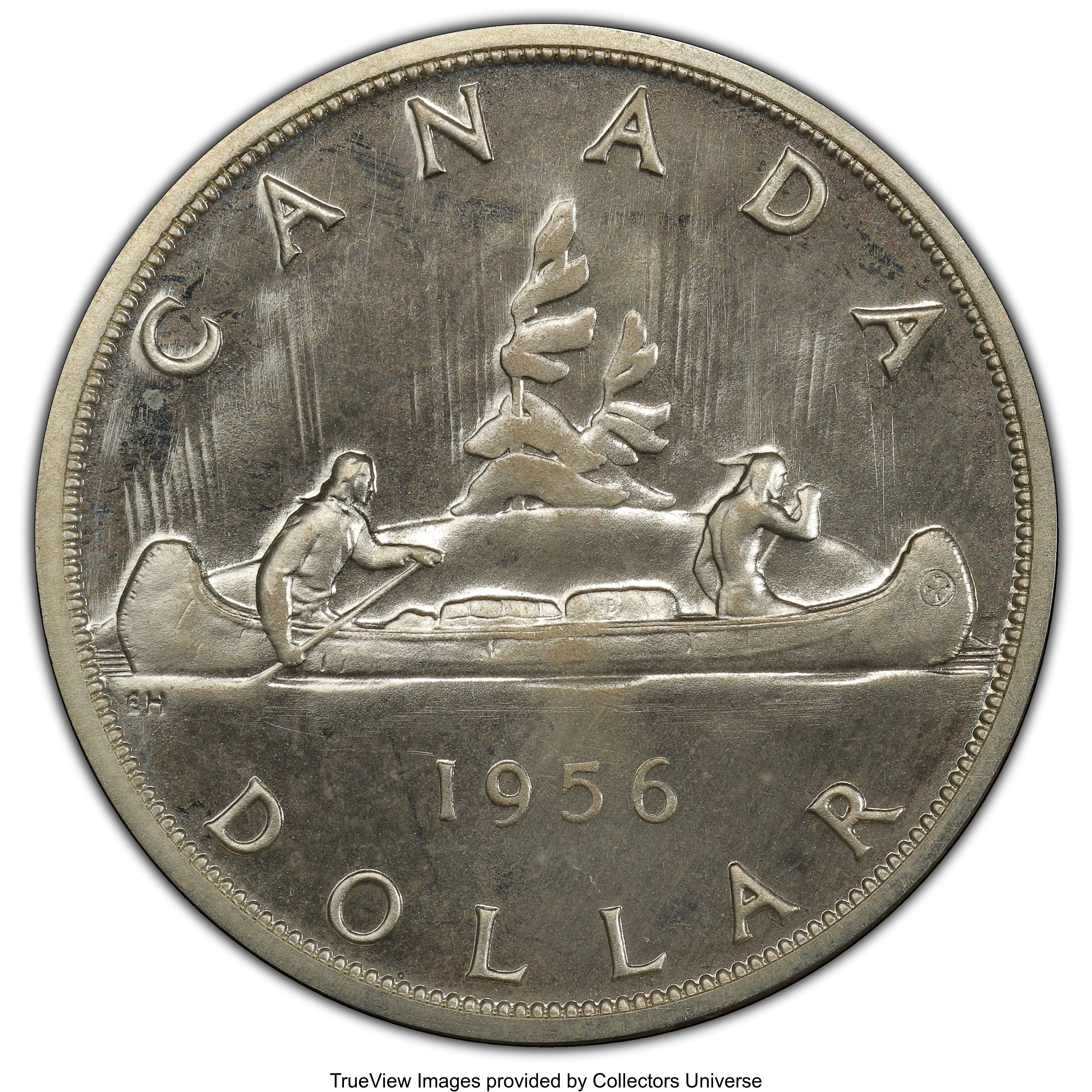 image for: Elizabeth II Prooflike Dollar 1956 PL66 PCGS