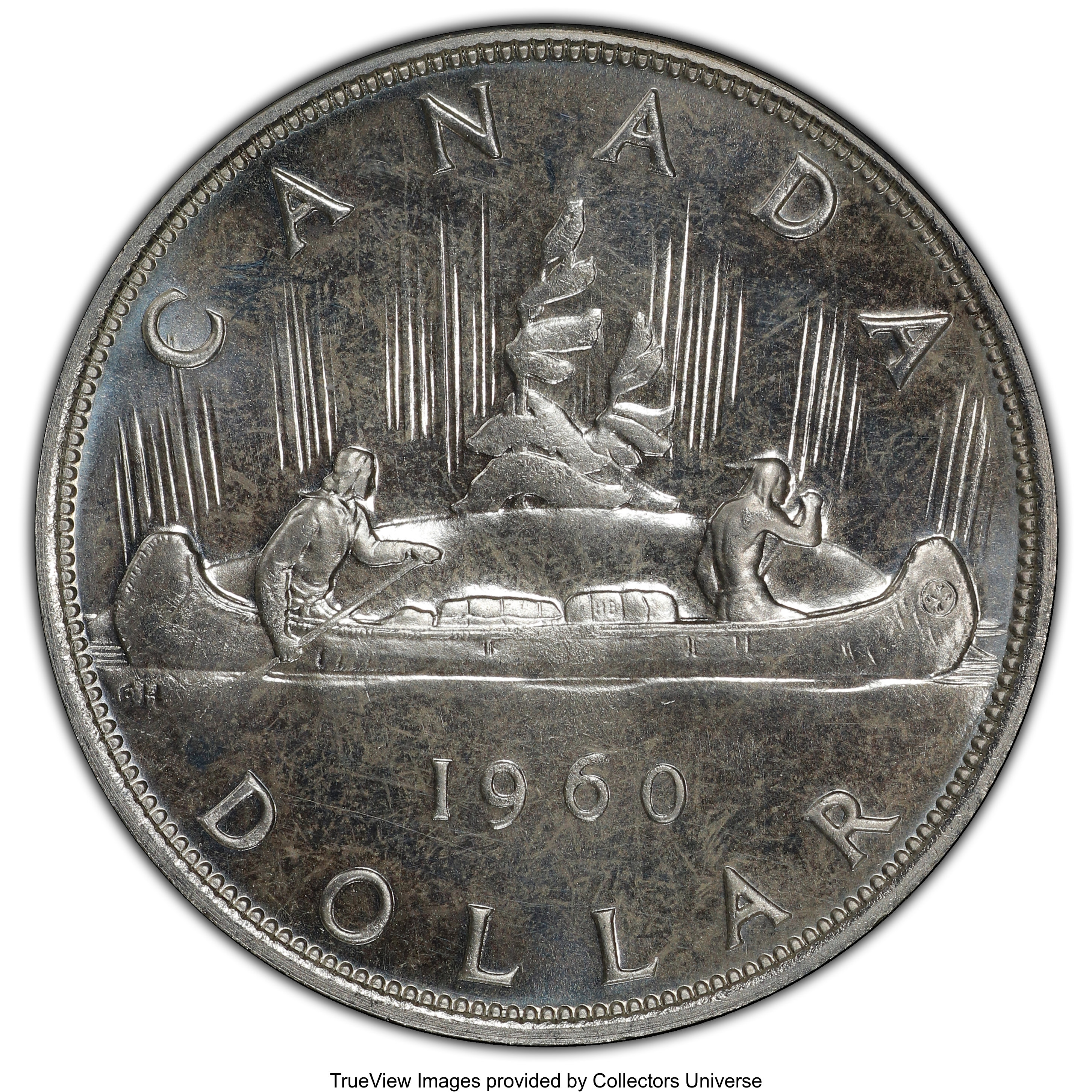 image for: Elizabeth II Prooflike Dollar 1960 PL64 PCGS