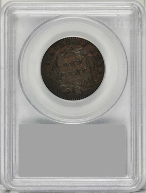 image for: 1830 Matron Head Cent. N-6. Rarity-4. Medium Letters. EF-40 (PCGS).