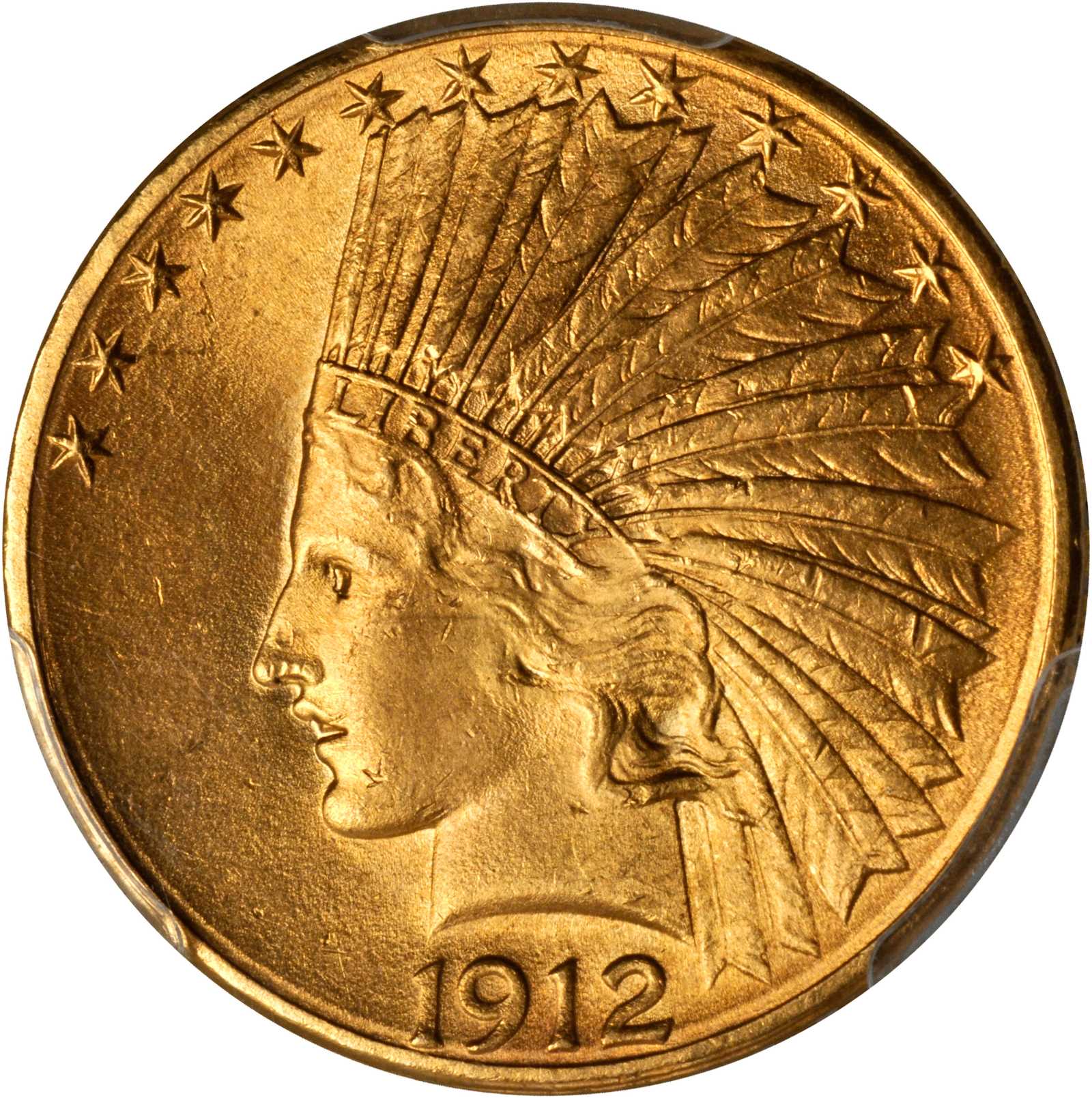 1912-S Indian Eagle. Unc Details--Altered Surfaces (PCGS).