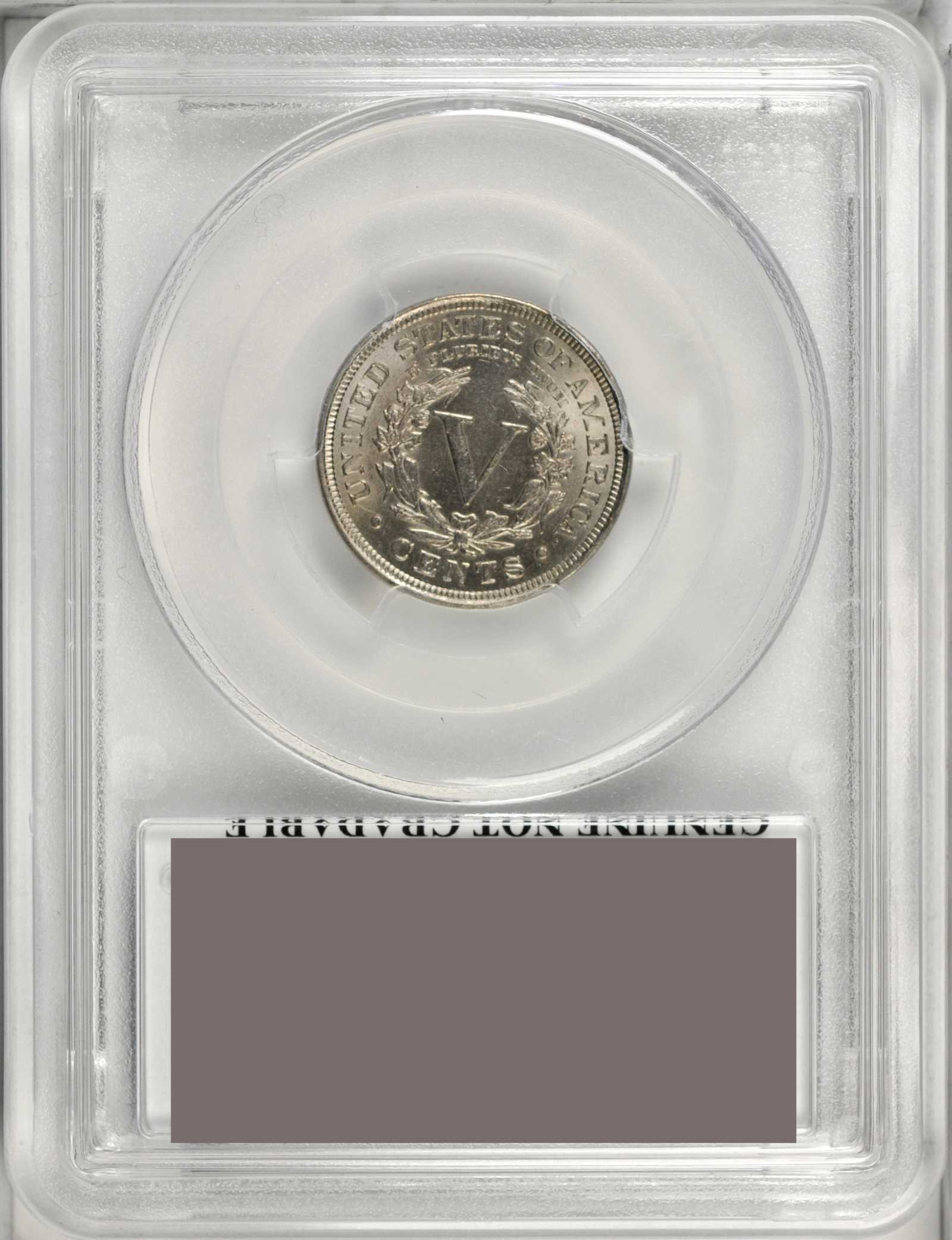 1908 5c VG10 CAC thumbnail 7