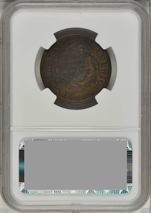 image for: 1817 Matron Head Cent. N-2. Rarity-3. 13 Stars. VF-30 BN (NGC).