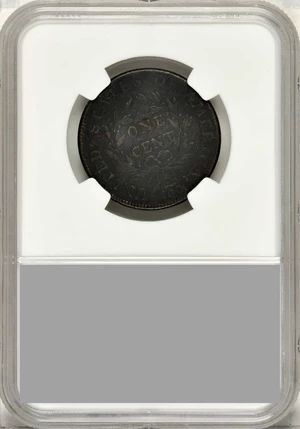 image for: 1798 Draped Bust Cent. S-185. Rarity-2. Style II Hair. VF Details--Environmental Damage (NGC).