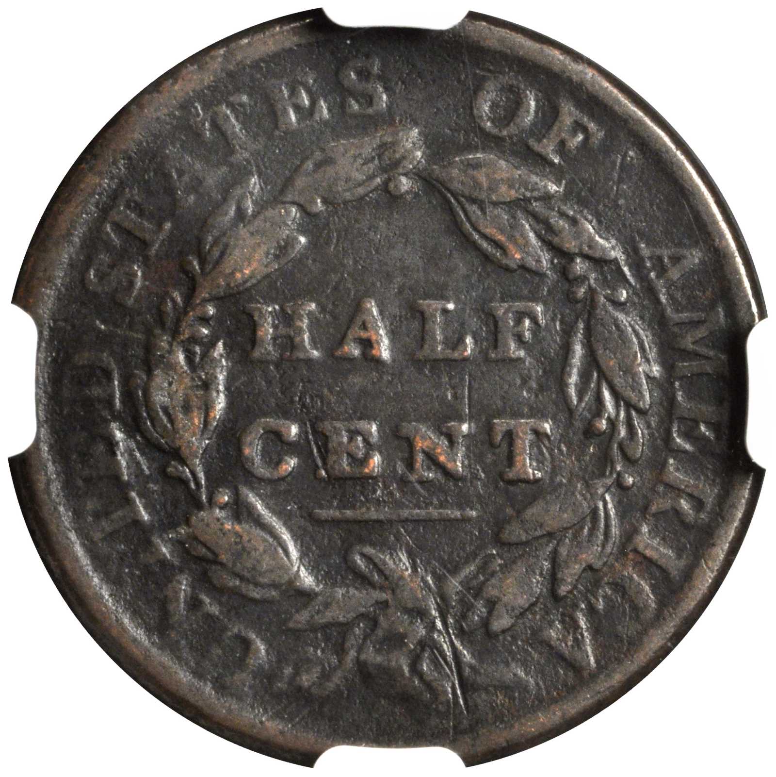 1809 1/2c Normal Date, C-6 MS BN AG3 BN thumbnail 6