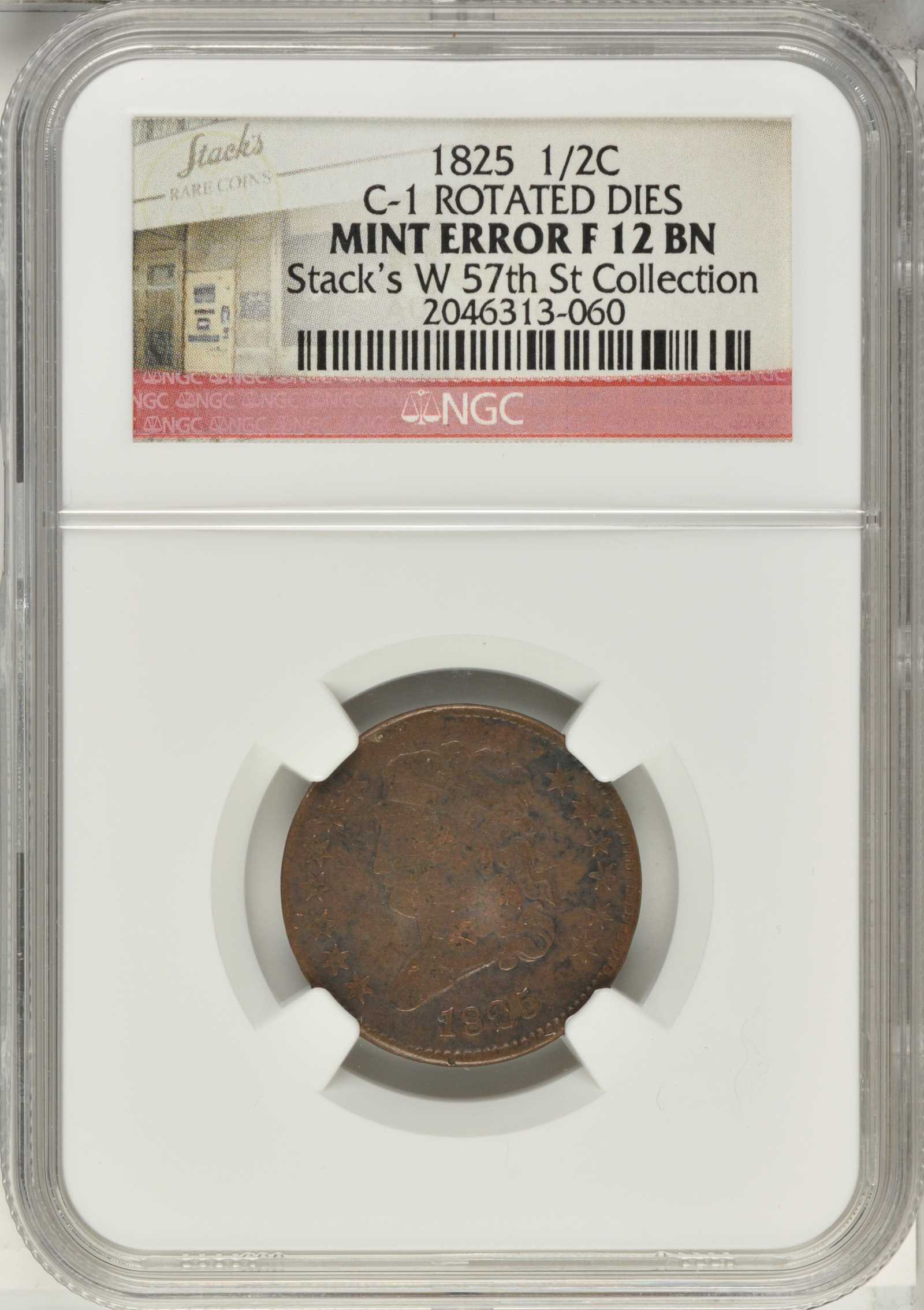 1825 1/2c MS BN AG3 BN thumbnail 14