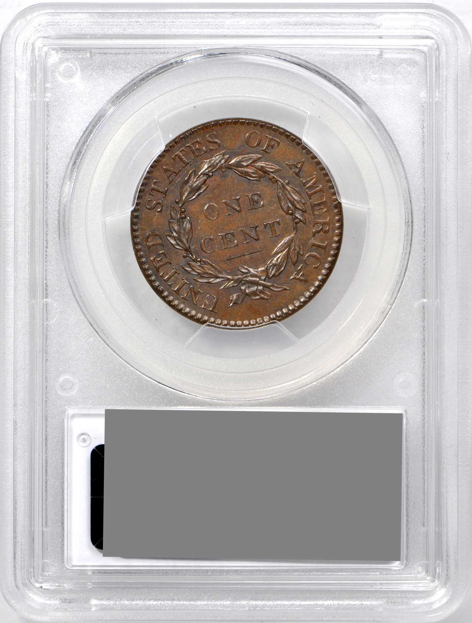 image for: 1818 Matron Head Cent. N-6. Rarity-1. Noyes Die State A/B. MS-62 BN (PCGS).