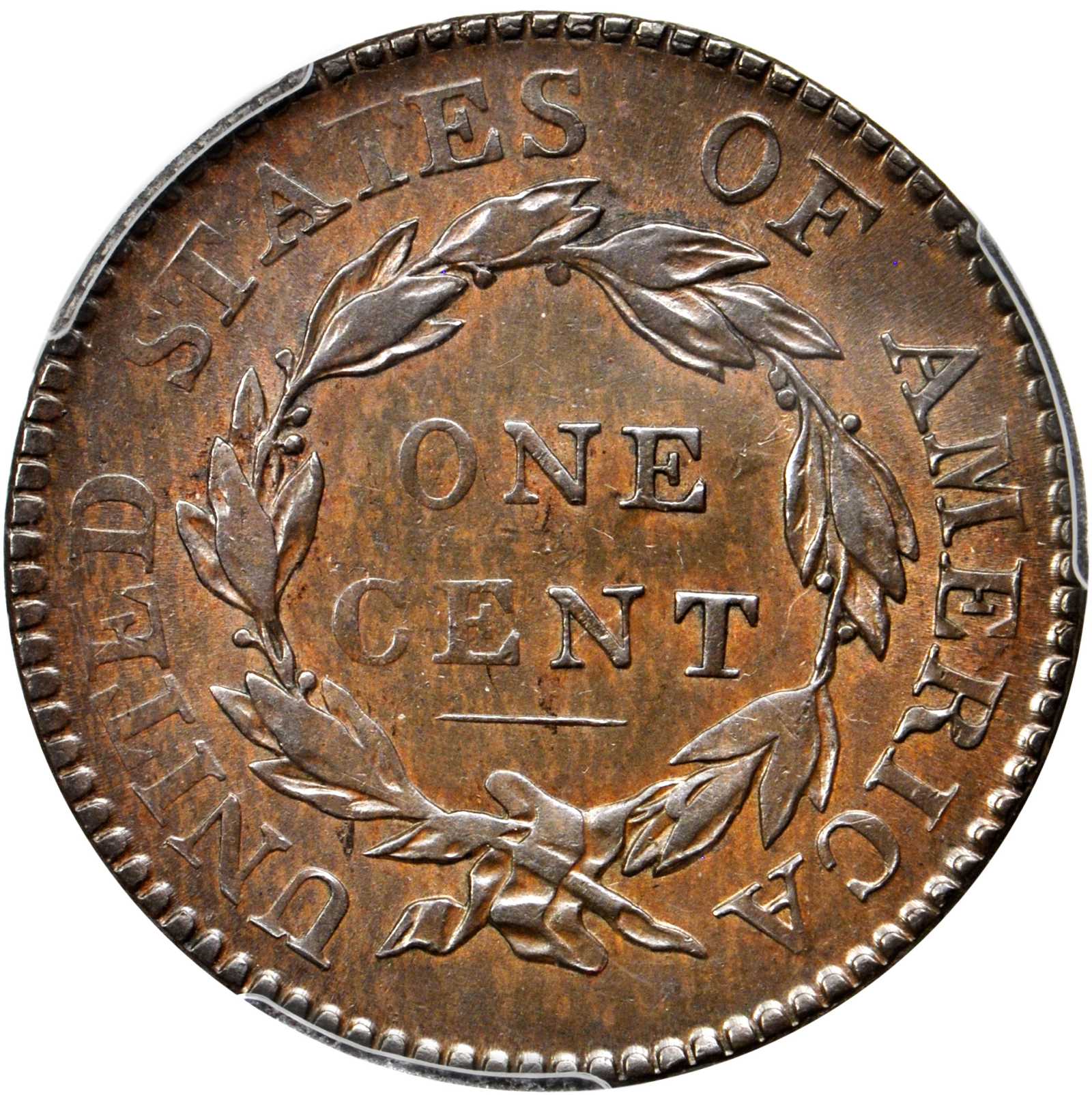 image for: 1818 Matron Head Cent. N-8. Rarity-3. Noyes Die State C/A. AU-50 (PCGS). CAC.