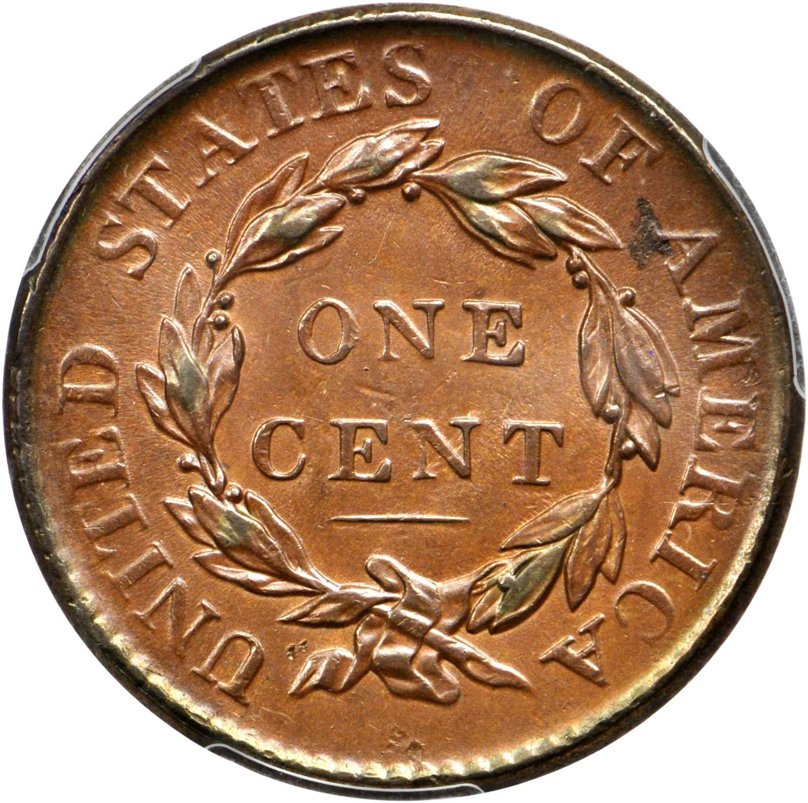 image for: 1818 Matron Head Cent. N-9. Rarity-3. Noyes Die State B/B. AU-55 (PCGS). CAC.
