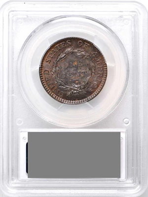 image for: 1817 Matron Head Cent. N-8. Rarity-2. 13 Stars. Noyes Die State A/B. MS-64 BN (PCGS). CAC.