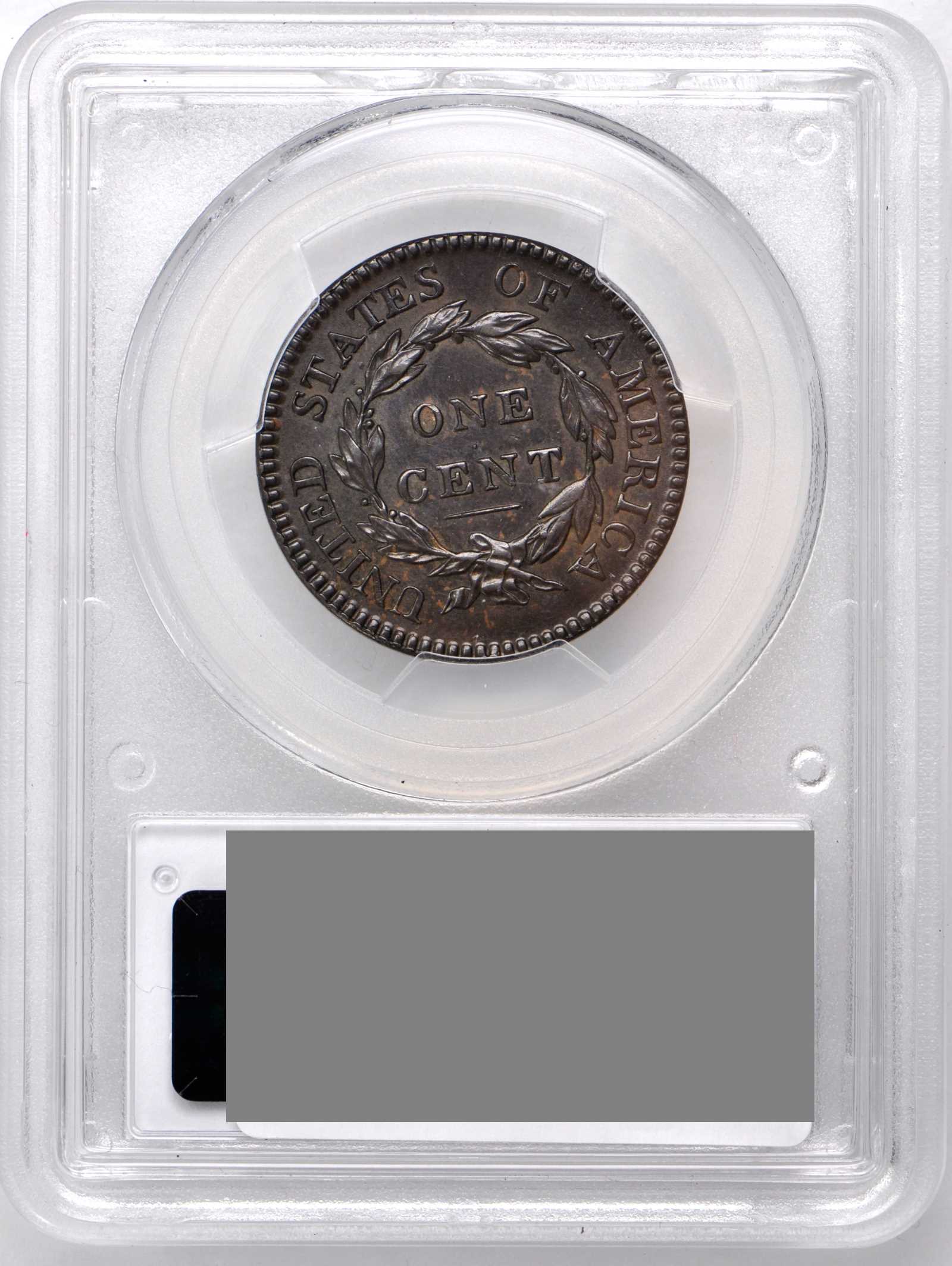 image for: 1817 Matron Head Cent. N-10. Rarity-1. 13 Stars. Noyes Die State A/A. MS-62 BN (PCGS). CAC.