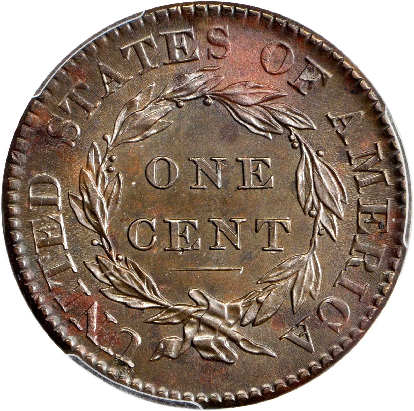 image for: 1820 Matron Head Cent. N-9. Rarity-3. Large Date. Noyes Die State A/A. Unc Details--Environmental Damage (PCGS)