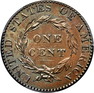 image for: 1821 Matron Head Cent. N-2. Rarity-1. Noyes Die State A/A. MS-62 BN (PCGS). CAC.