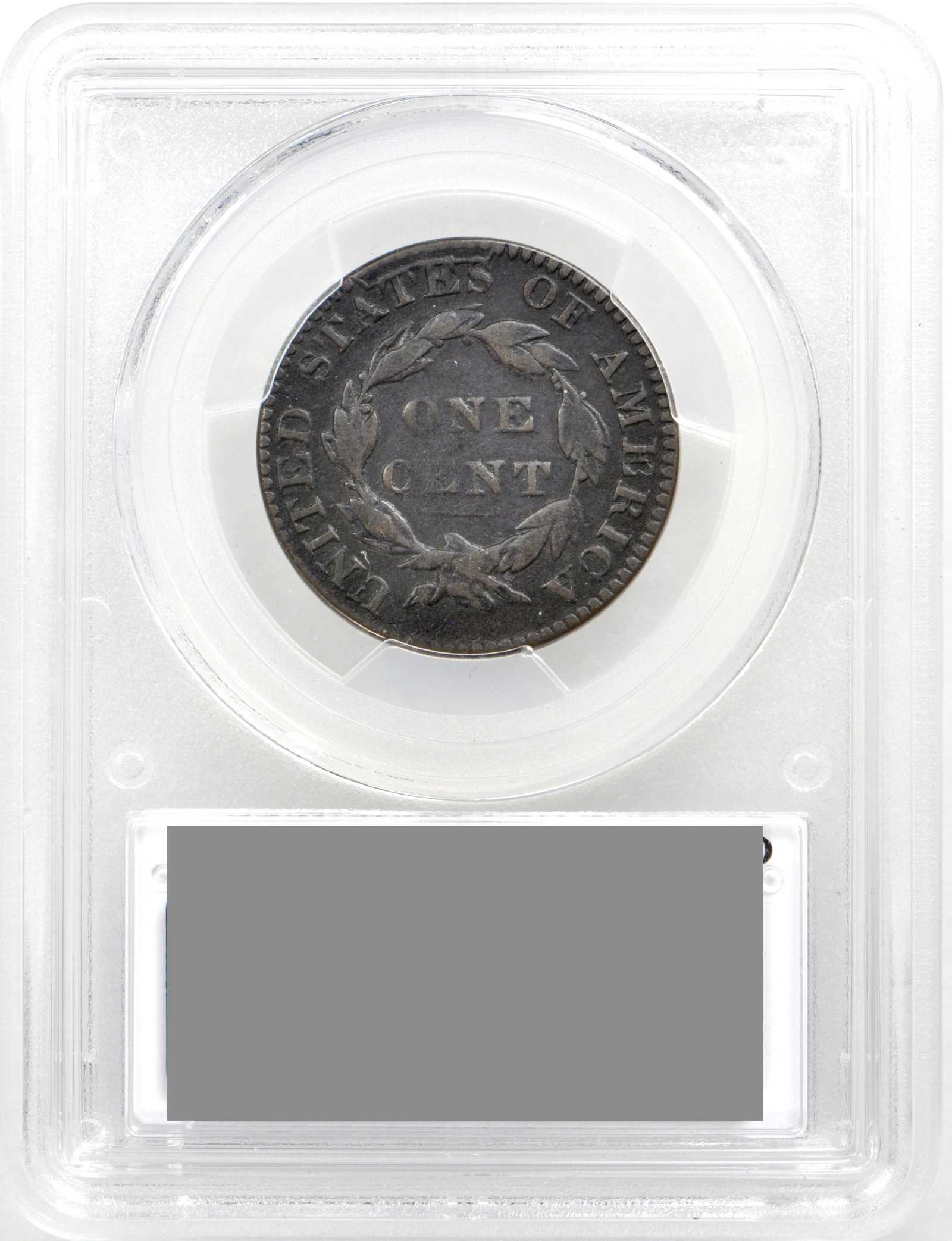 image for: 1822 Matron Head Cent. N-9. Rarity-5-. Noyes Die State B/F. Fine Details--Environmental Damage (PCGS).