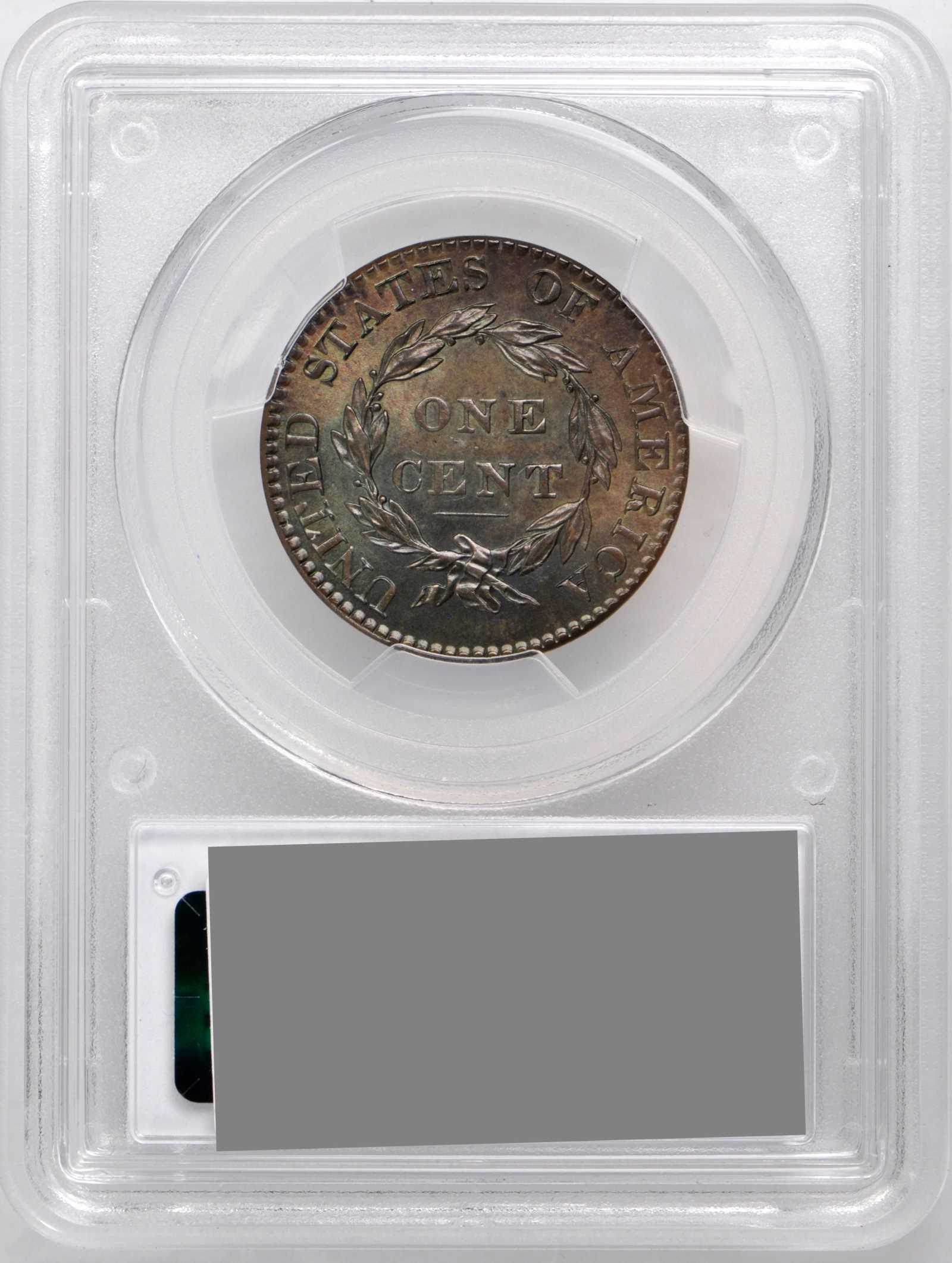 image for: 1825 Matron Head Cent. N-8. Rarity-3. Noyes Die State A/A. MS-64 BN (PCGS). CAC.