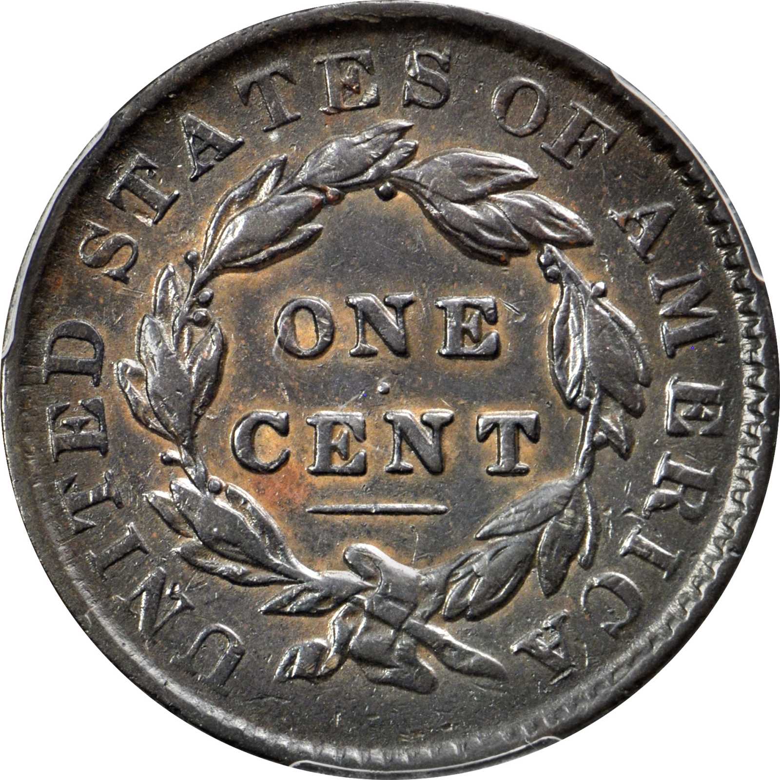 image for: 1834 Matron Head Cent. N-5. Rarity-4+. Large 8, Large Stars, Medium Letters. Noyes Die State C/E. VF Details--Cleaning (PCGS).