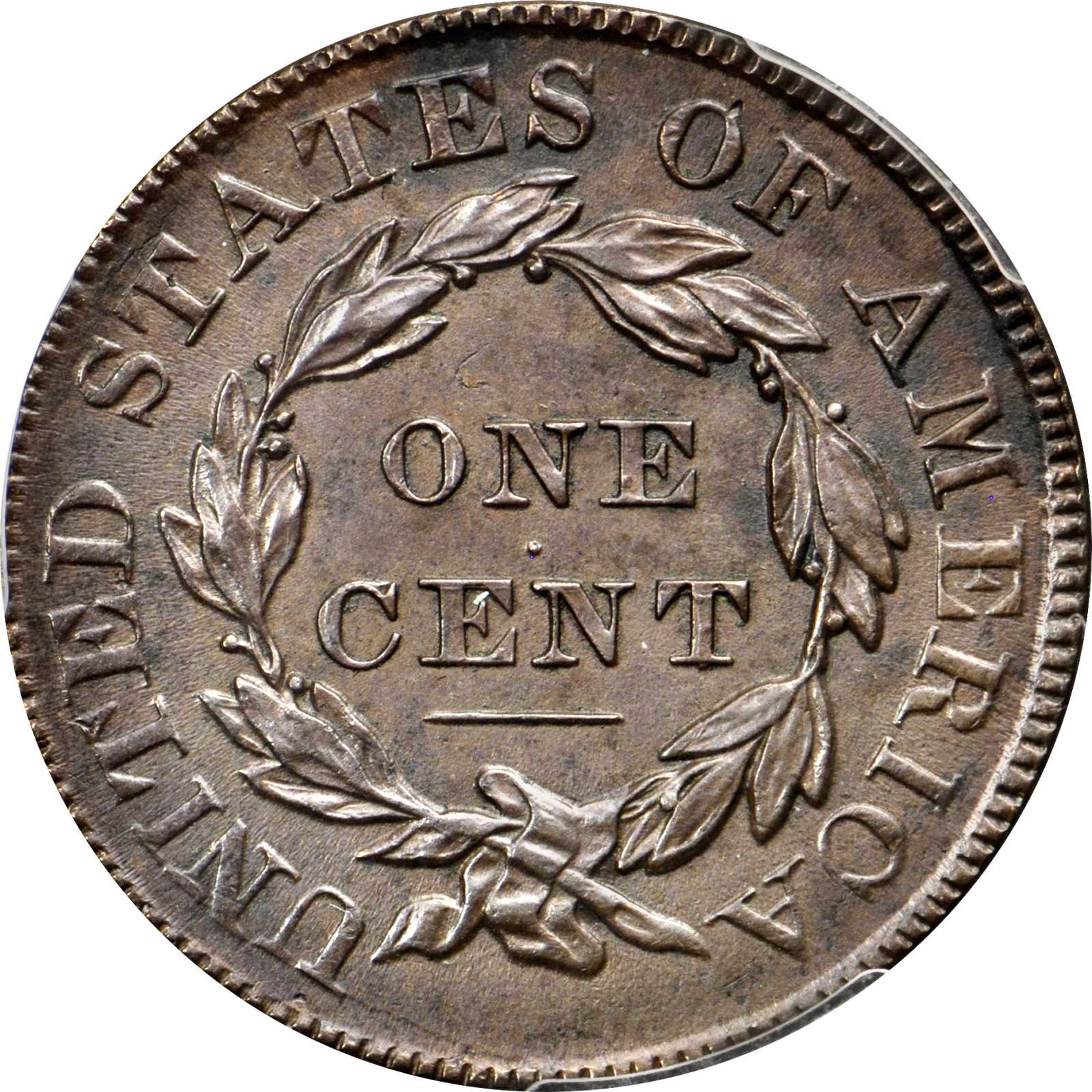image for: 1834 Matron Head Cent. N-6. Rarity-3. Large 8, Large Stars, Large Letters. Noyes Die State B/C. Unc Details--Cleaning (PCGS).