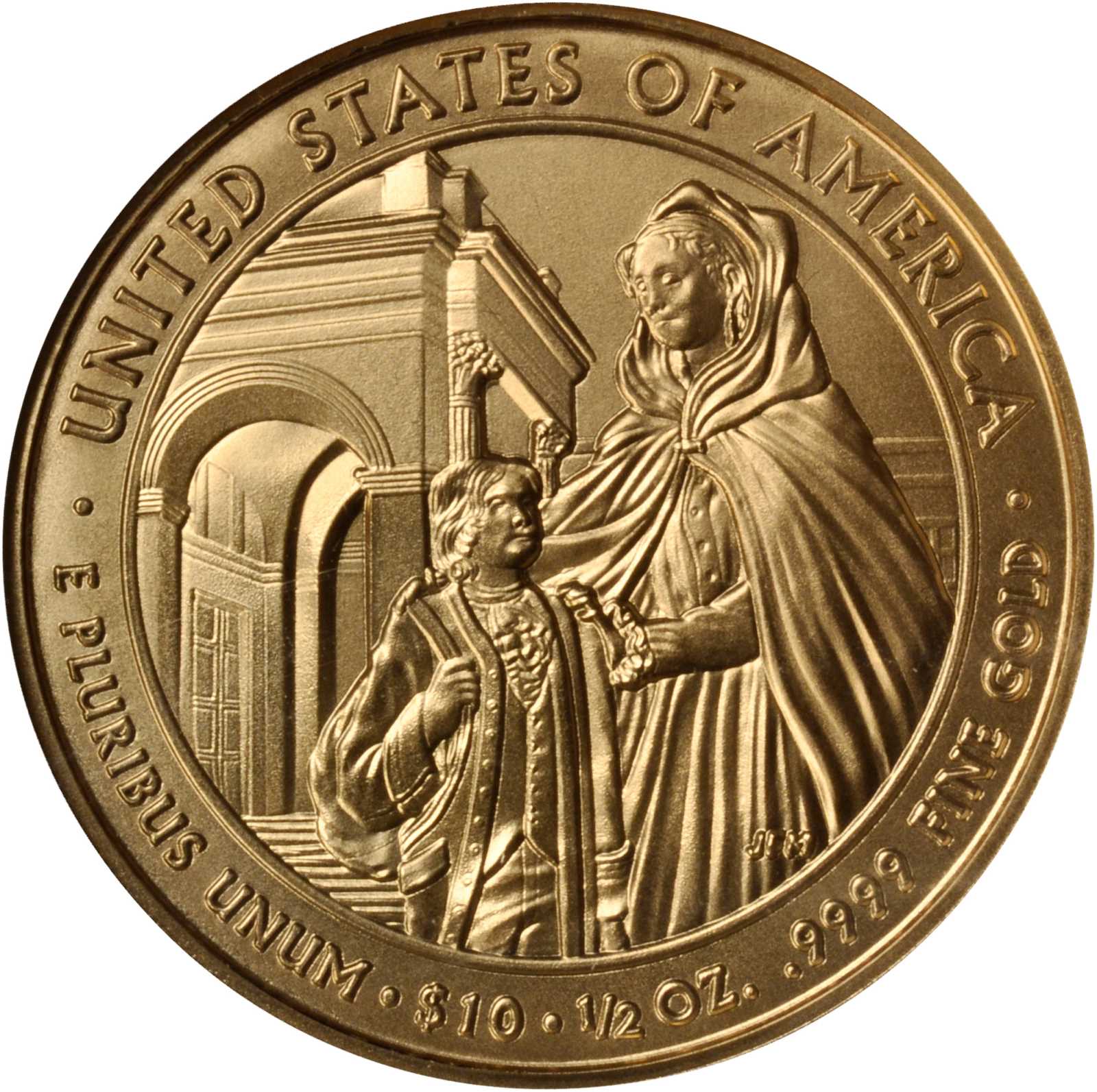 image for: 2008-W First Spouse Gold Bullion Coin. Louisa Adams. MS-70 (NGC).