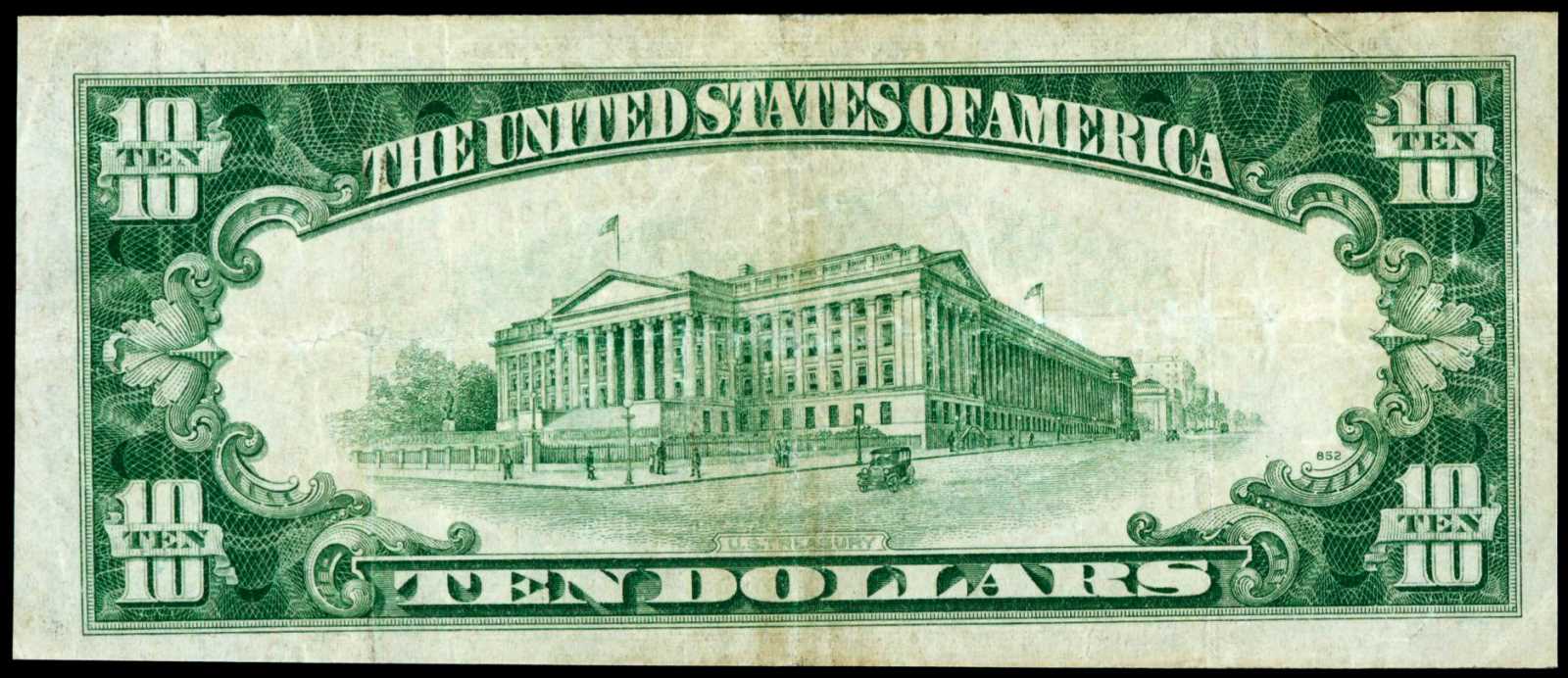 image for: Fr. 2308*. 1934A $10 North Africa Emergency Star Note. Very Fine.