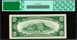 image for: Fr. 2009-K. 1934D $10 Federal Reserve Note. Dallas. PCGS Gem New 65 PPQ.