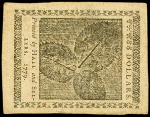 image for: CC-89. Continental Currency. January 14, 1779. $3. Extremely Fine.