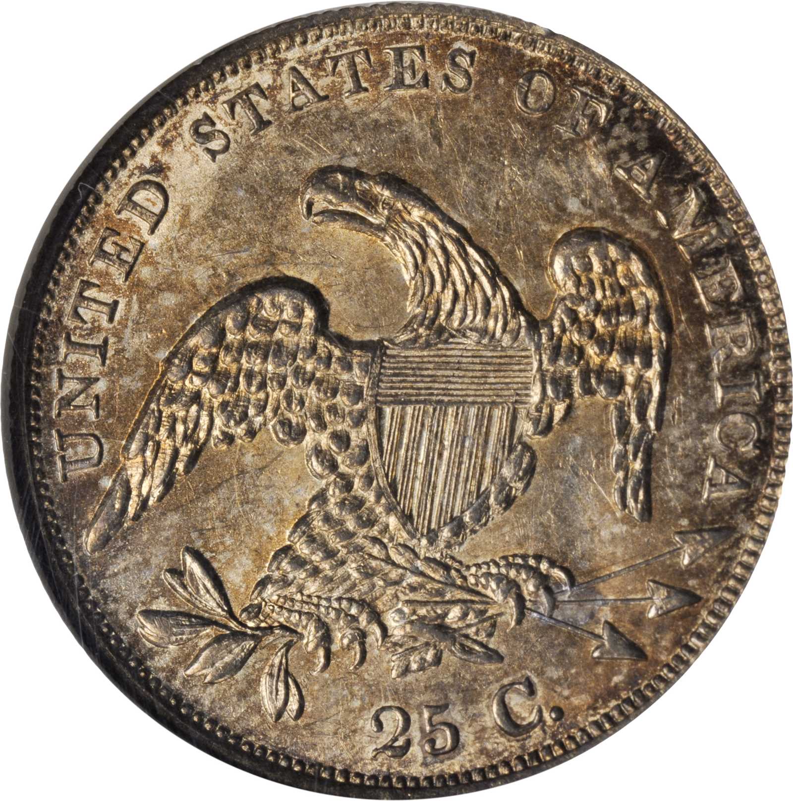 1836 25c MS63 thumbnail 2
