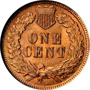 image for: 1901 Indian Cent. MS-66 RB (NGC). CAC.
