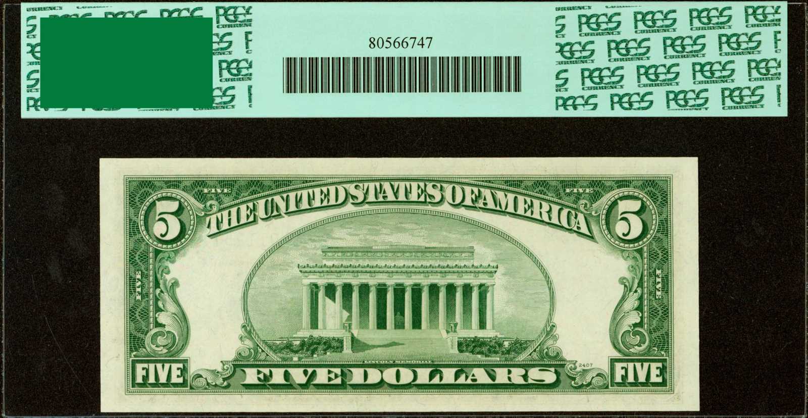 image for: Fr. 1963-B*. 1950B $5 Federal Reserve Star Note. New York. PCGS Superb Gem New 67 PPQ.