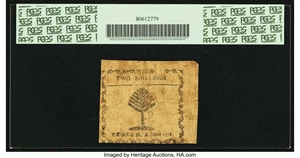 image for: Massachusetts October 16, 1778 2s PCGS Apparent Fine 15....