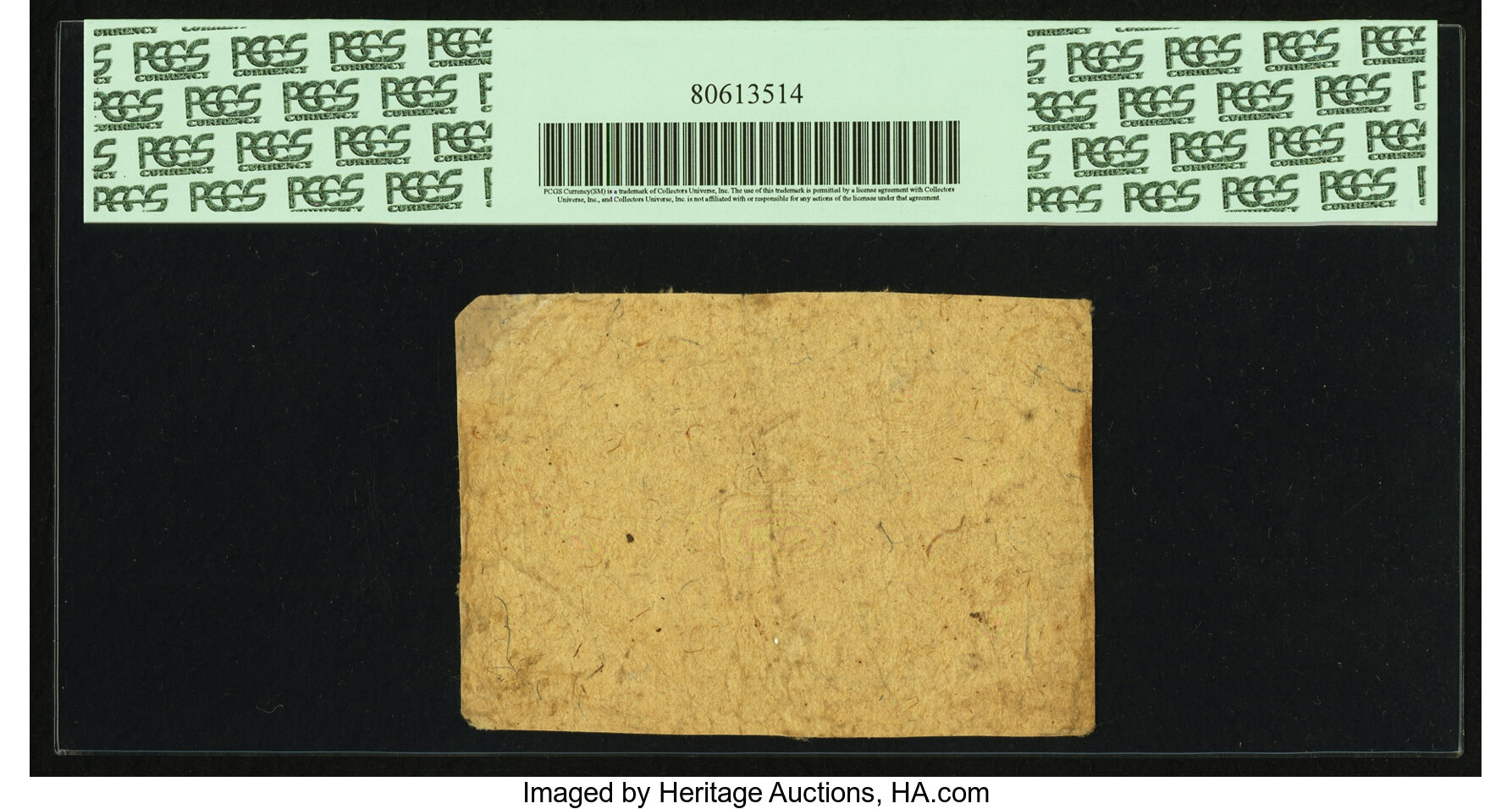 image for: Virginia October 7, 1776 $8 PCGS Apparent Very Fine 25....