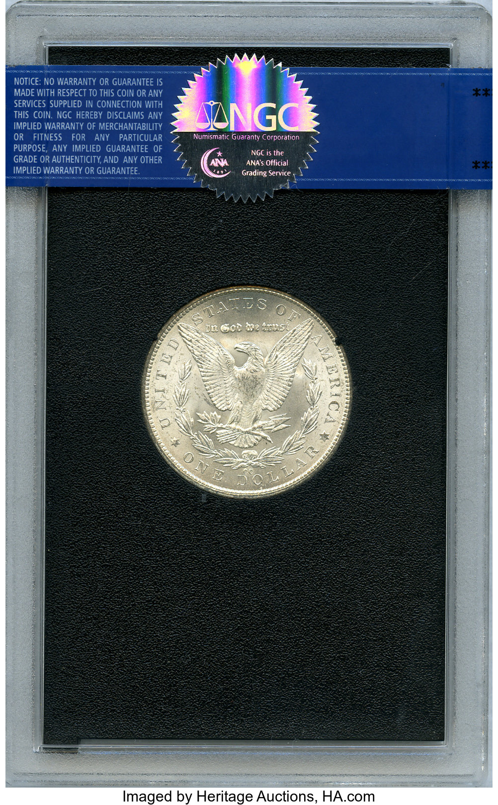 1879-CC $1  GSA Hoard, Hard package, Capped Die MS63 thumbnail 21