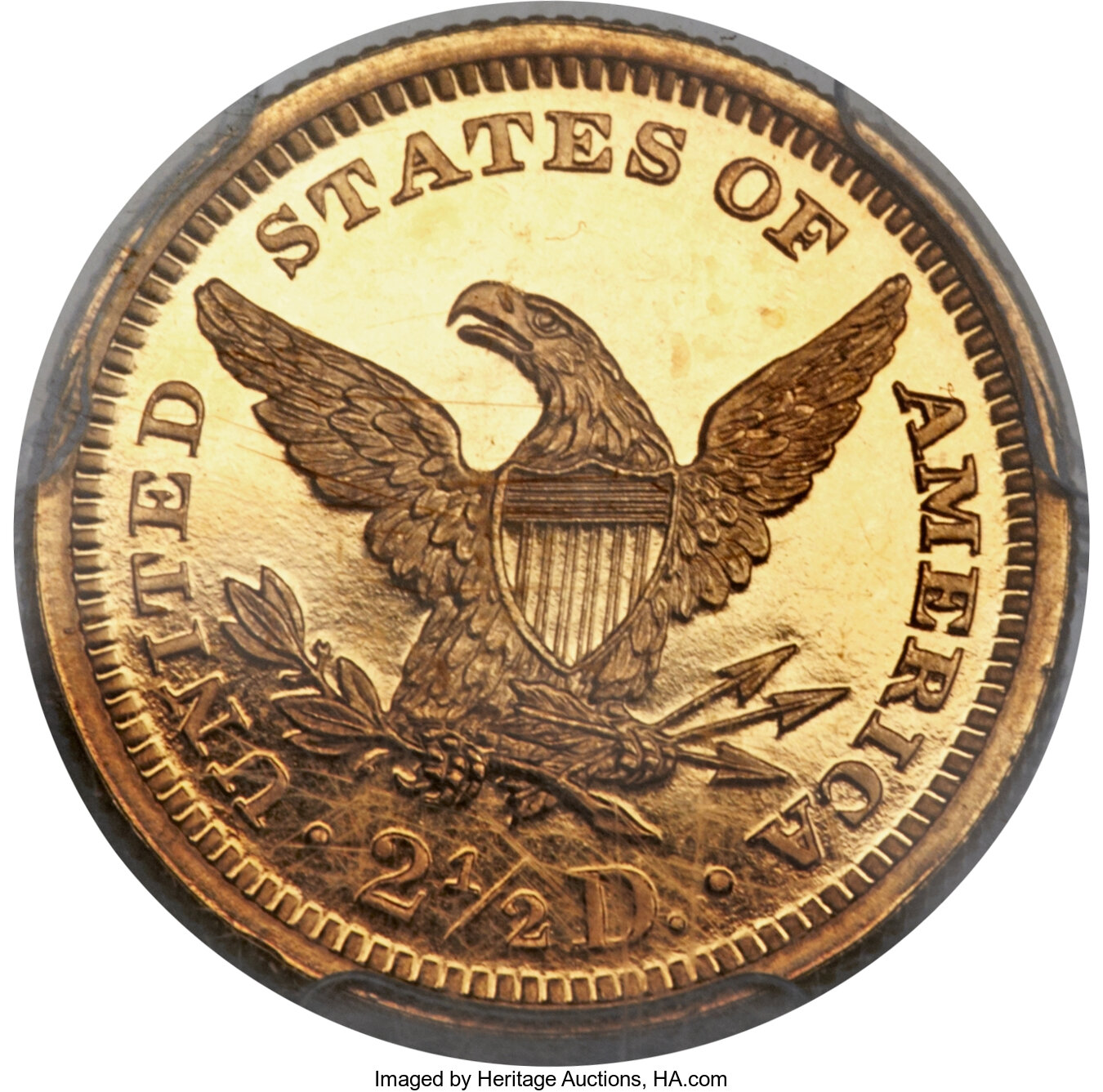 image for: 1880 $2 1/2 PR65 Deep Cameo PCGS. CAC....