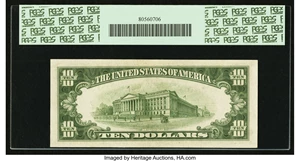 image for: Fr. 2009-K $10 1934D Federal Reserve Note. PCGS Very Choice New 64PPQ....