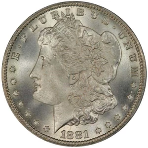 image for: $1 1881-CC PCGS MS68 CAC CORONET COLLECTION