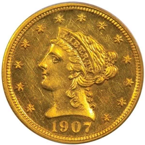 image for: $2.5 1907 PCGS PR63
