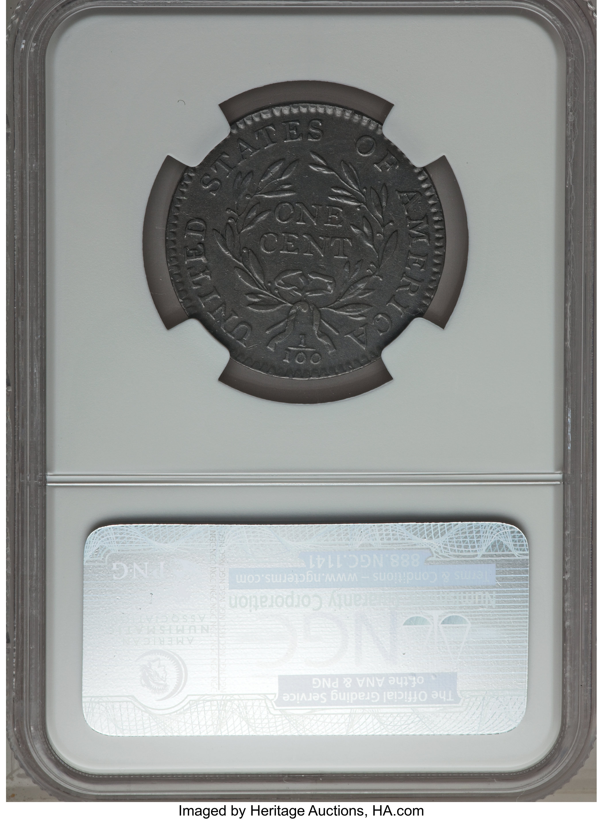 image for: 1794 1C Head of 1795, S-67, B-59, R.3, XF40 NGC. Our EAC Grade VF25....