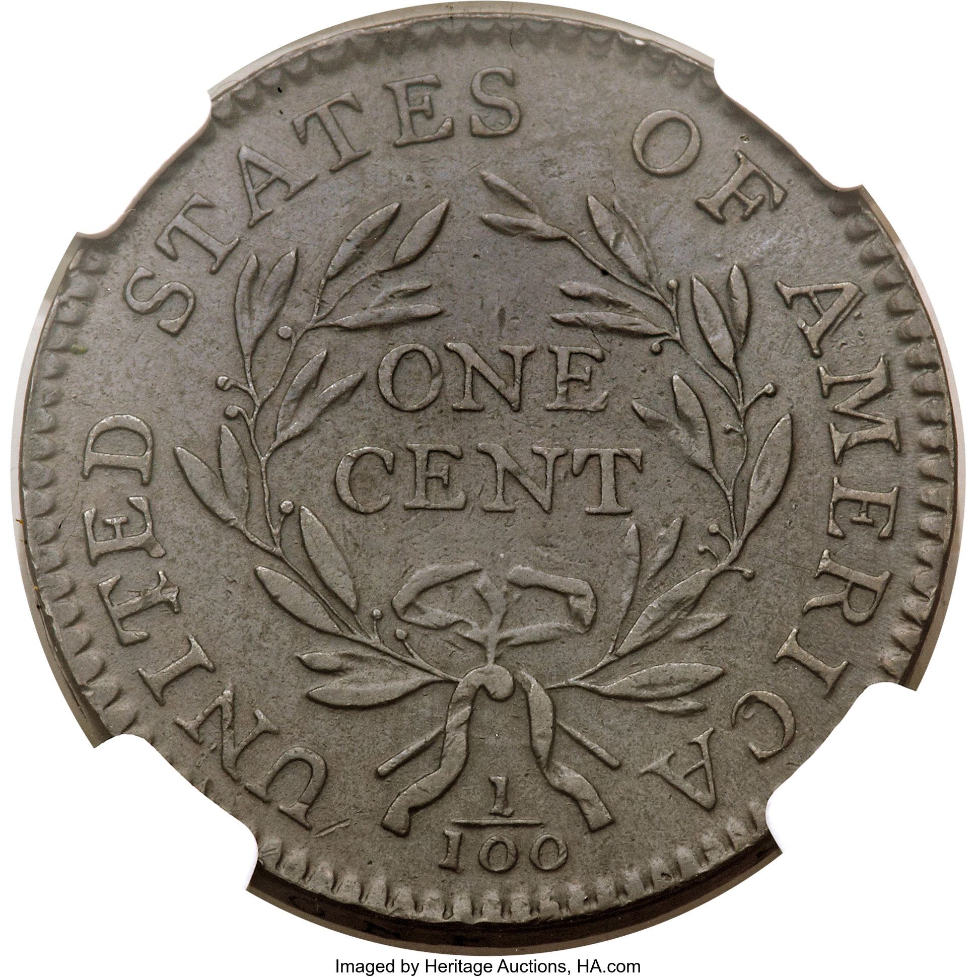 image for: 1794 1C Head of 1795, S-67, B-59, R.3, XF40 NGC. Our EAC Grade VF25....