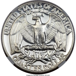 image for: 1952 25C PR68 Ultra Cameo NGC....