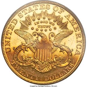 image for: 1905 $20 PR61 PCGS....