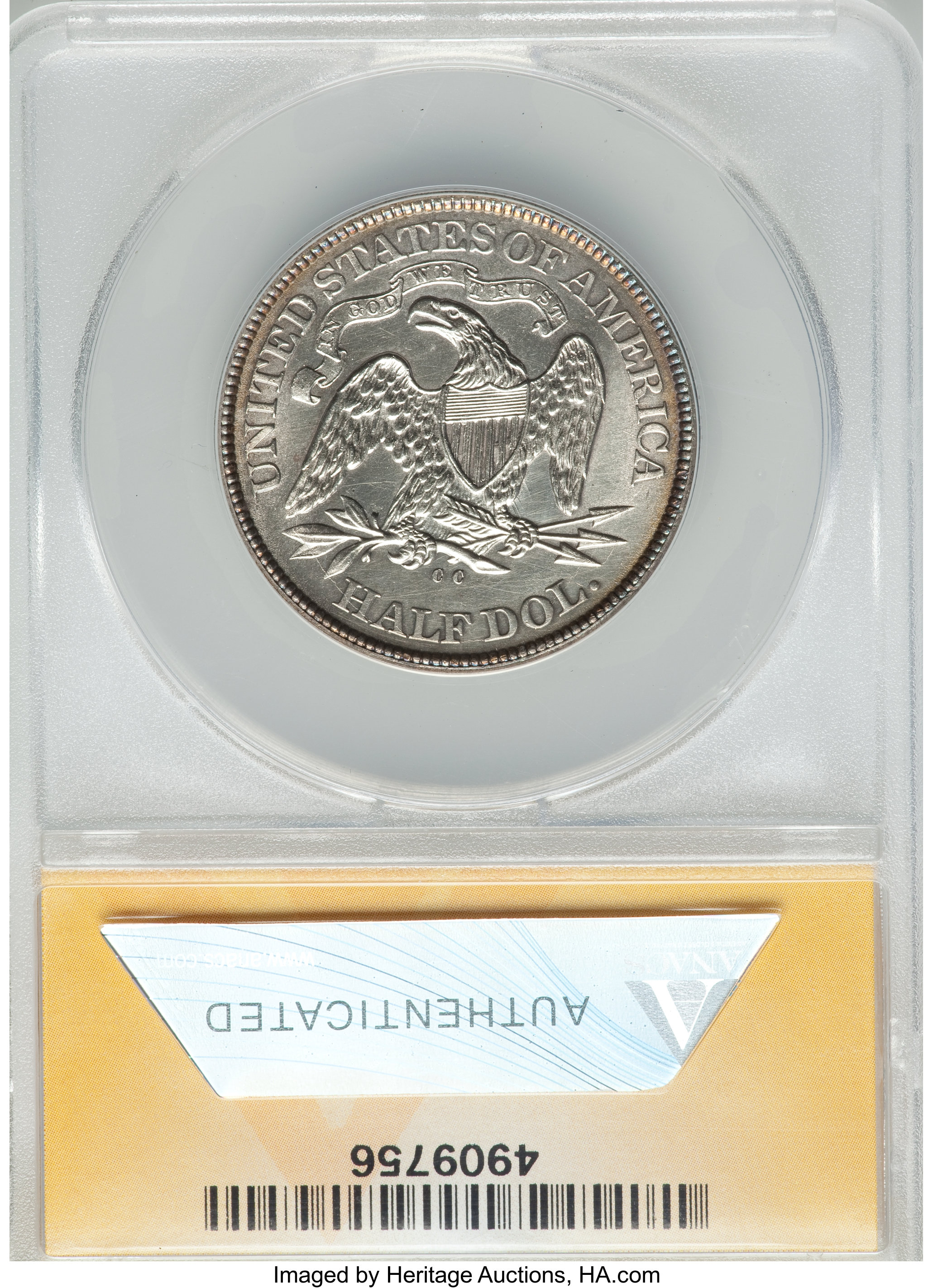 1876-CC 50c MS63 thumbnail 18